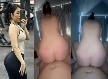 Người đẹp cưỡi như máy bơm làm anh tét đỏ mông
