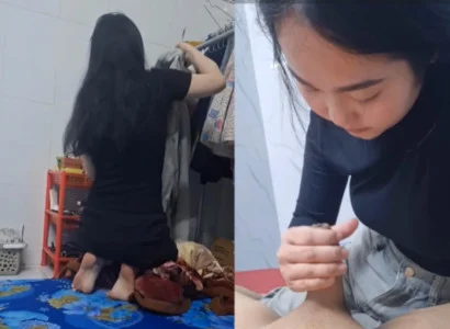 Sang thăm bạn ốm được cô em gái thổi kèn miễn phí